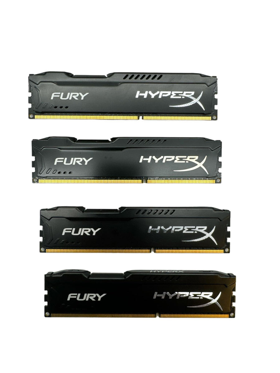 HyperX Fury Black DDR3 4*4 16GB – Strängnäs Datorer AB
